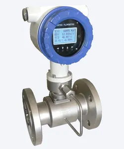 Medidor de flujo Vortex DN80 1% precisión IP65 RKS fabricante SS304 medidor de flujo de gas EXia
