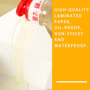 Burger de qualité alimentaire récipient de restauration rapide boîte à lunch emballage coréen croustillant <span class=keywords><strong>poulet</strong></span> frit dessin animé à emporter boîte d'emballage en papier personnalisé - Product Image 3