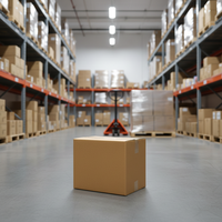 Boîte d'emballage logistique express en carton ondulé renforcé personnalisée ZE BANG pour l'e-commerce, résistante à la pression