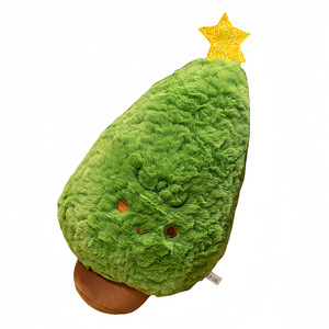 Arbre de <span class=keywords><strong>Noël</strong></span> super doux poupée en peluche jouet ours type poupée de chiffon cadeau de <span class=keywords><strong>noël</strong></span> oreiller maille étreinte coussin pour petite activité d'arbre - Product Image 5
