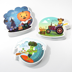 Conjunto de pegatinas impermeables para niña, regalos de promoción estocásticos para niño, juego de pegatinas para portátil y equipaje - Product Image 6