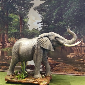 Équipements d'animaux mécaniques pour <span class=keywords><strong>zoo</strong></span>, animaux animatroniques à haute simulation, modèle d'éléphant africain - Product Image 3