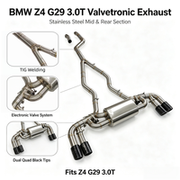Échappement Catback Valvetronic OEM SUS304 pour BMW Z4 G29 3.0T 2019-2023, tuyaux d'échappement, silencieux avec contrôleur de soupape, montage direct