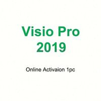 Visio Professional 2019 Edición Enterprise Multi-OS (MAC/Linux/) Clave de Licencia Vitalicia 1pc en Stock
