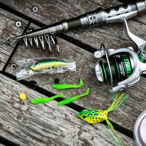 Produttore diretto transfrontaliero all'ingrosso Set completo a lunga distanza di colata in carbonio manico diritto filatura mulinello <span class=keywords><strong>mare</strong></span> pesca esca - Product Image 3