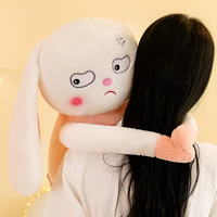 Vente en gros Super Soft Angry Rabbit Plush Toy Pâques Cadeau de fête des enfants pour les filles