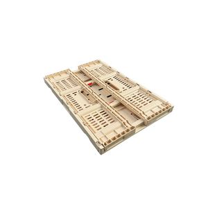 علبة بلاستيكية قابلة للطي عالية السعة للمنتجات مع زر مثالية للشحن والتجزئة سهلة الطي - Product Image 6