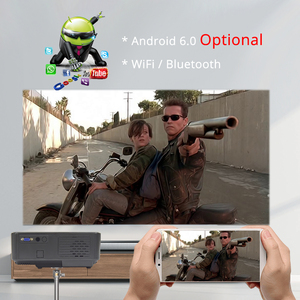 Everycom M8W LED Video Mini <strong>Projector</strong> HD 720P Portable Option Android Wifi <strong>Wireless</strong> Beamer Support FHD1080P Home Theater Cinema - Product Image 3