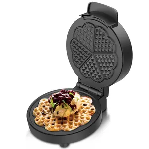 Máquina Elétrica Pequeno-almoço Bolha Ovo Waffle Bolo Forno Panqueca Antiaderente Baking Pan Waffles Maker