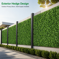 Panel Rumput Buatan dengan Tinggi 4cm, Rumput Sedang untuk Dekorasi Dinding Interior & Eksterior, Latar Belakang Taman, Dekorasi Dinding Toko