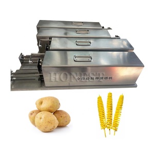 Chuyên Nghiệp Trung Quốc sản xuất máy cắt khoai tây Slicer/Cơn Lốc Xoáy Máy khoai tây/Xoắn Ốc Máy cắt khoai tây - Product Image 6