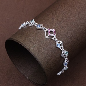 Elegant <b>Silver</b> Bracelet Trendy Fashion Jewelry Accessory <b>for</b> Women and <b>Men</b> Suitable <b>for</b> Casual and Party Wear - Product Image 2