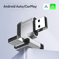 Adaptateur sans fil Ottocast Carplay 2 en 1 Android Auto, dongle USB, plug and play, certifié CE, FCC, RoHS, vente en gros autorisée