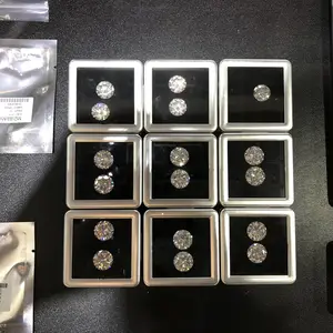 Round Oval Doveggs Emeral Cushion Cut Gemstone Small Size Loose Diamond Moissanite Jewelry Stones Wholesale Per Ct Price