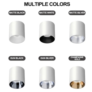 <span class=keywords><strong>Ecolux</strong></span> 12W/20W CE Plafoniera LED Dimmerabile Quadrata da Esterno con Applique Moderna e Downlight, Corpo in Alluminio - Product Image 3
