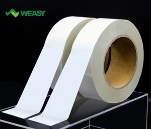 Ruban adhésif en <span class=keywords><strong>fibre</strong></span> <span class=keywords><strong>de</strong></span> <span class=keywords><strong>verre</strong></span> renforcé haute résistance, découpé à la presse, double face, avec colle thermofusible pour bande d'étanchéité et revêtement <span class=keywords><strong>de</strong></span> sol - Product Image 4