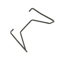 Clips en spirale de fil à ressort en acier de haute qualité Style W-Coil Torsion Type de charge Vitrage à compression pour serres Fabrication industrielle
