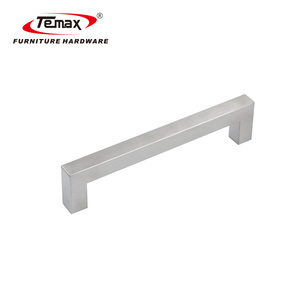 Tirador de puerta de acero inoxidable cuadrado de moda Temax para herrajes para muebles - Product Image 1