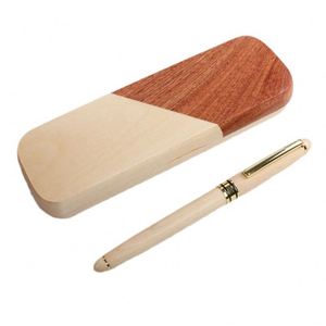 Bolígrafo de Madera Personalizado de Fábrica con Materiales Ecológicos, Juego de Bolígrafos de Madera con Logotipo Personalizado - Product Image 1