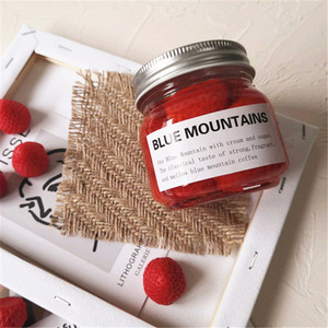 Creative Handmade <b>Jam</b> <b>Jar</b> Scented Candle Fruit Fragrance Soy Wax Home Decor Gift - Product Image 6