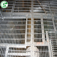 Grille industrielle en acier inoxydable 316 pour lavage de voitures, grille de drainage métallique durable, grille en acier Malaisie