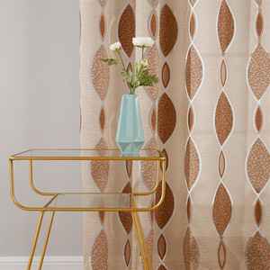 New Trung Quốc Cổ Điển Sang Trọng Hình Học Thêu Vải Tuyn Sheer Rèm Cho Phòng Khách Phòng Ngủ Nhà Bếp // Sheer Rèm Cửa Sổ Rèm - Product Image 4