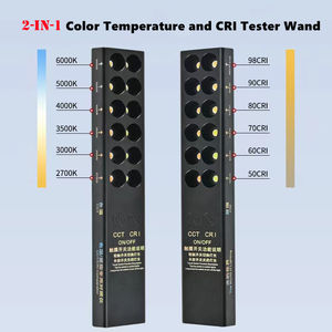 Varita de temperatura de Color LED portátil, barra de luz recargable de diseñador, lámpara CCT ajustable de alto CRI, medidor de luz de mano - Product Image 3