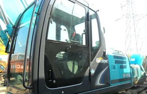 Construction <b>machinery</b> used kobelco <b>excavator</b> SK140 14Ton medium tracked earth moving equipment - Product Image 3
