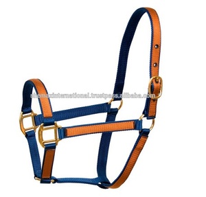 SHEMAX Narrow Horse Halters Durable Nylon Material for Comfort and Style - Product Image 2