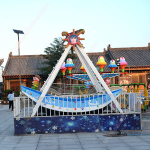 Atracción de Parque de Diversiones, Equipo de Parque Temático, Juego Mecánico de Parque de Atracciones, Pequeño Barco Pirata - Product Image 1