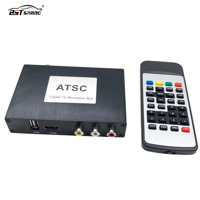 Android Car Video Box HDTV DVB-T2 DVB-T Car Digital TV Tuner Antenna Car Digital TV Box