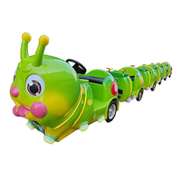 Nouveau design de trains de parc d'attractions, fabricant de trains électriques sans rail pour touristes, à vendre à prix abordable
