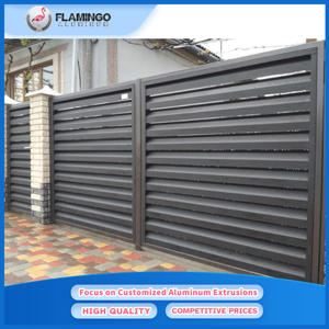 Clôture de <span class=keywords><strong>jardin</strong></span> <span class=keywords><strong>en</strong></span> aluminium, panneaux de clôture métalliques, clôture <span class=keywords><strong>en</strong></span> aluminium, extrusion de profilés <span class=keywords><strong>en</strong></span> aluminium, rail <span class=keywords><strong>en</strong></span> T - Product Image 3