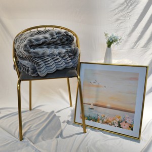 Chăn lông giả sang trọng, mềm mại, may chần bông cao cấp bán buôn, dùng trang trí sofa, nhà cửa, tường trong nhà - Product Image 2