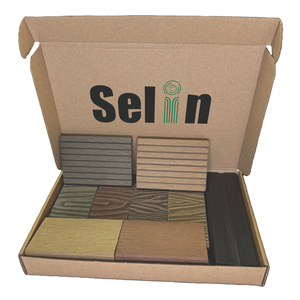 Selin ngoài trời Kháng UV siding tấm Tường WPC gỗ composite tường ốp cho nhà xây dựng - Product Image 5