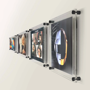 Tenture murale en acrylique flottant Art Picture <span class=keywords><strong>Photo</strong></span> Ultimate Vinyl Record Frame - Product Image 3