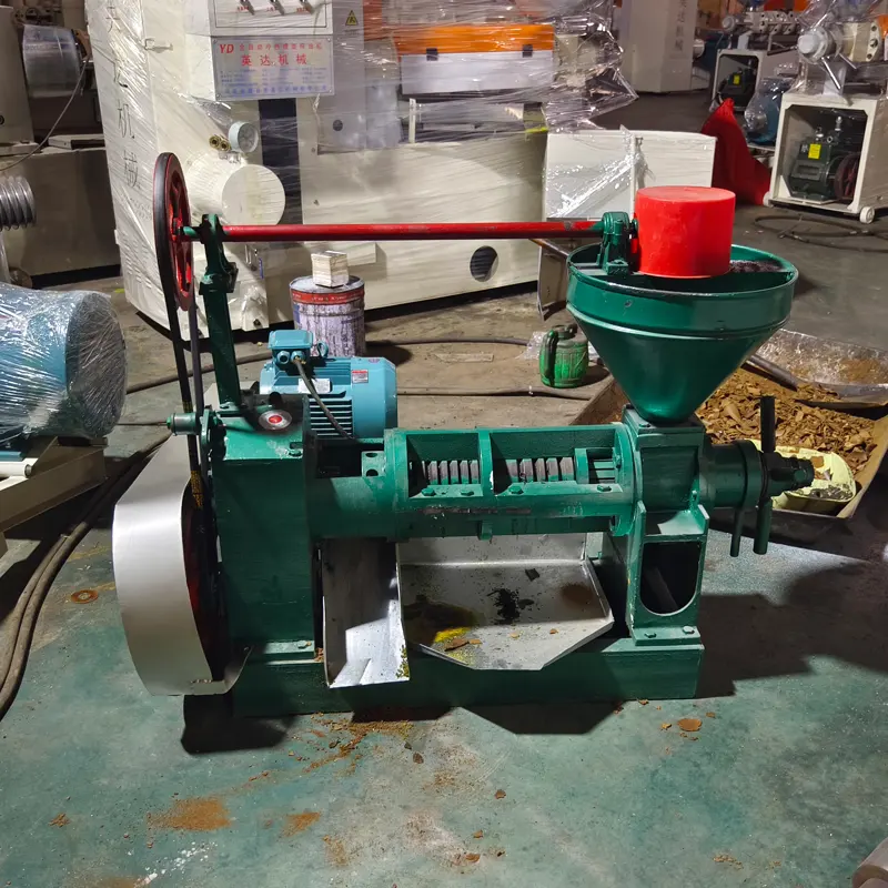 Automatic Spiral Soybean Oil Press Machine Olive Factory Direct 60-1000kg/h Wooden Case Provided Gerui Almond Oil Making Machine