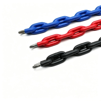 Chaîne de compensation d'ascenseur moderne en PVC enduit 6-16 mm pour hôtels, appartements et villas