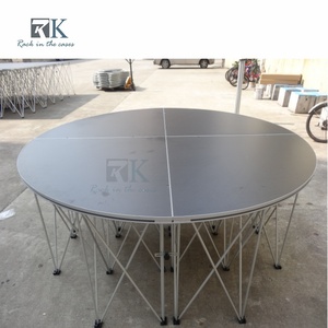 Escenario Portátil Personalizado para Interiores y Exteriores, Plataforma de Escenario Antideslizante de Aluminio, Podio para Eventos Musicales - Product Image 3