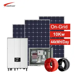 Tesla Home 3kw 5kw 8kw 10kw On-grid Solar System With Roof Photovoltaic Mounting