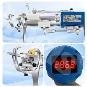 Trimmmmmar ट्यूफ्टिंग के साथ cv 2in1 कट और लूप ढेर कालीन बंदूक लीड लाइट और कार्विंग क्लिपर्स ट्यूटिंग बंदूक स्टार्टर किट - Product Image 2