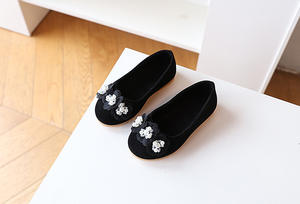 Nouvelles chaussures pour filles, motif léopard, fermeture à boutons, semelle plate en PVC, semelle extérieure en caoutchouc, pour l'automne, le printemps et l'été - Product Image 5