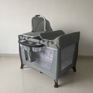 Cama de bebé mosquitera 4 lados malla bebé parque infantil recién nacido con bolsa de almacenamiento - Product Image 3