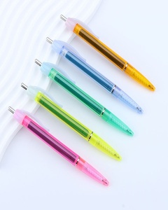 Advertising <b>Retractable</b> Pull-out Ballpoint <b>Pen</b> with Black/Blue Ink Plastic Material for Office & School Use - Product Image 1