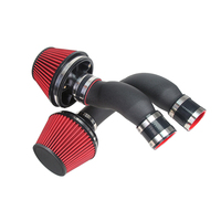 Système d'admission d'air froid en aluminium JUXING 3'' pour Audi C7 S6/S7/RS7 4.0T V8 avec garantie d'un an