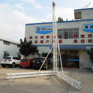 Extérieur en aluminium utilisé mobile simple poteau de <span class=keywords><strong>but</strong></span> haut-parleur <span class=keywords><strong>tour</strong></span> stand truss - Product Image 4