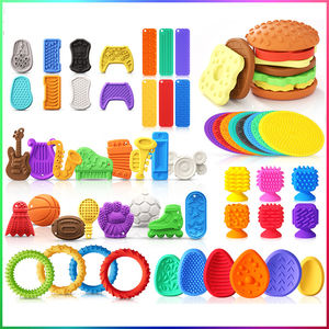 Juguetes Sensoriales de Piedra de Moda, Juguetes de Silicona Suave para Niños, Piedra Antiestrés para Niños, Juguetes Sensoriales para Aliviar el Estrés - Product Image 2