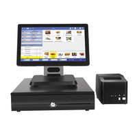 Sistema de Punto de Venta Todo en Uno Modelo S1 al por Mayor para Restaurantes, Supermercados y Tiendas