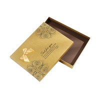Boîte cadeau en papier de barre de chocolat de champignon de conception de logo personnalisé en gros d'usine avec des séparateurs boîte de nourriture boîte d'emballage de chocolat