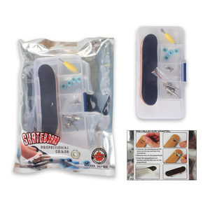 Mainan Skateboard Mini dewasa Rocker ganda kayu Maple kosong ringan pemasok kustom portabel - Product Image 4